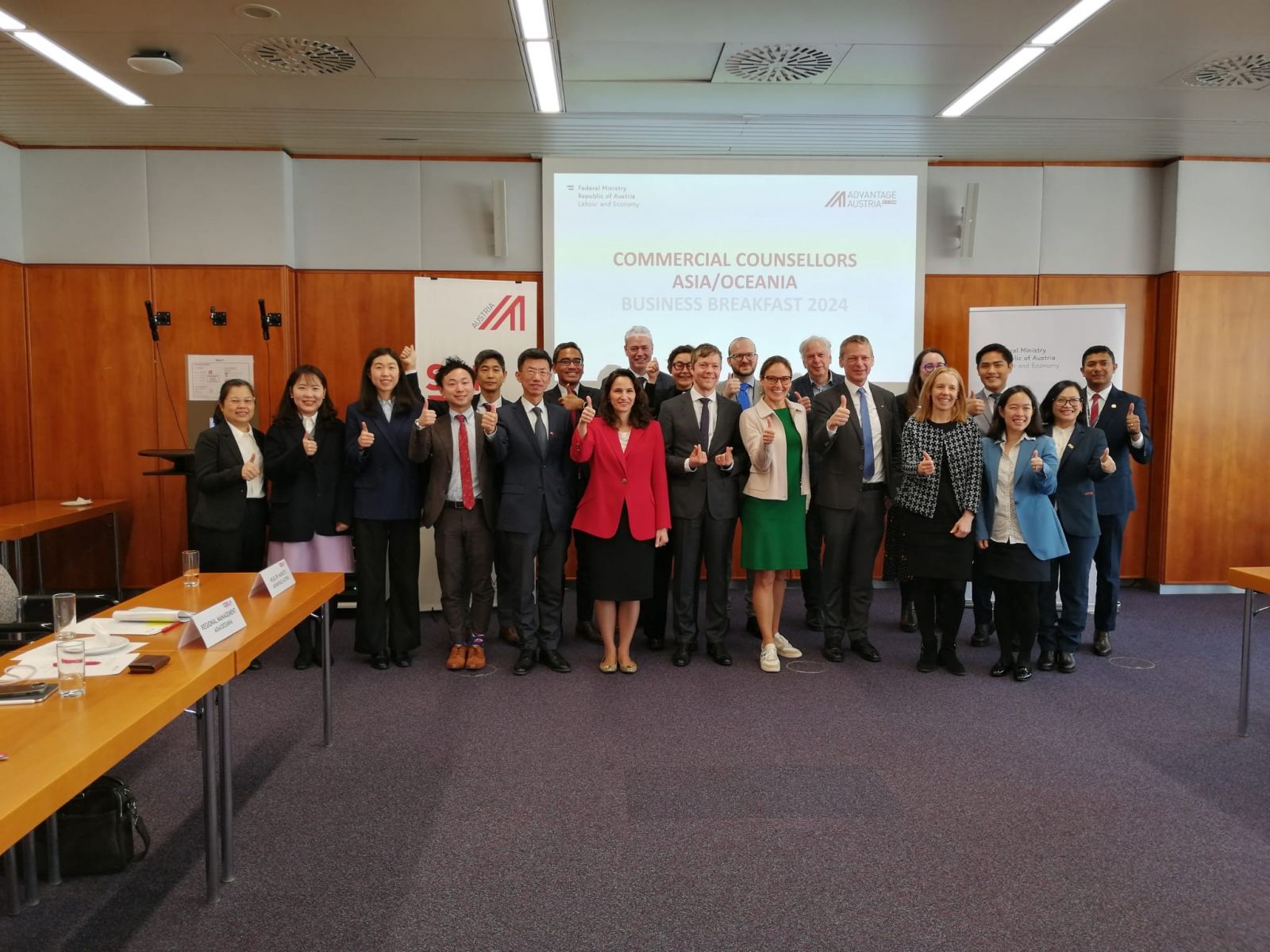 Hội nghị các Tham tán thương mại Châu Á và Châu Đại dương tại Áo