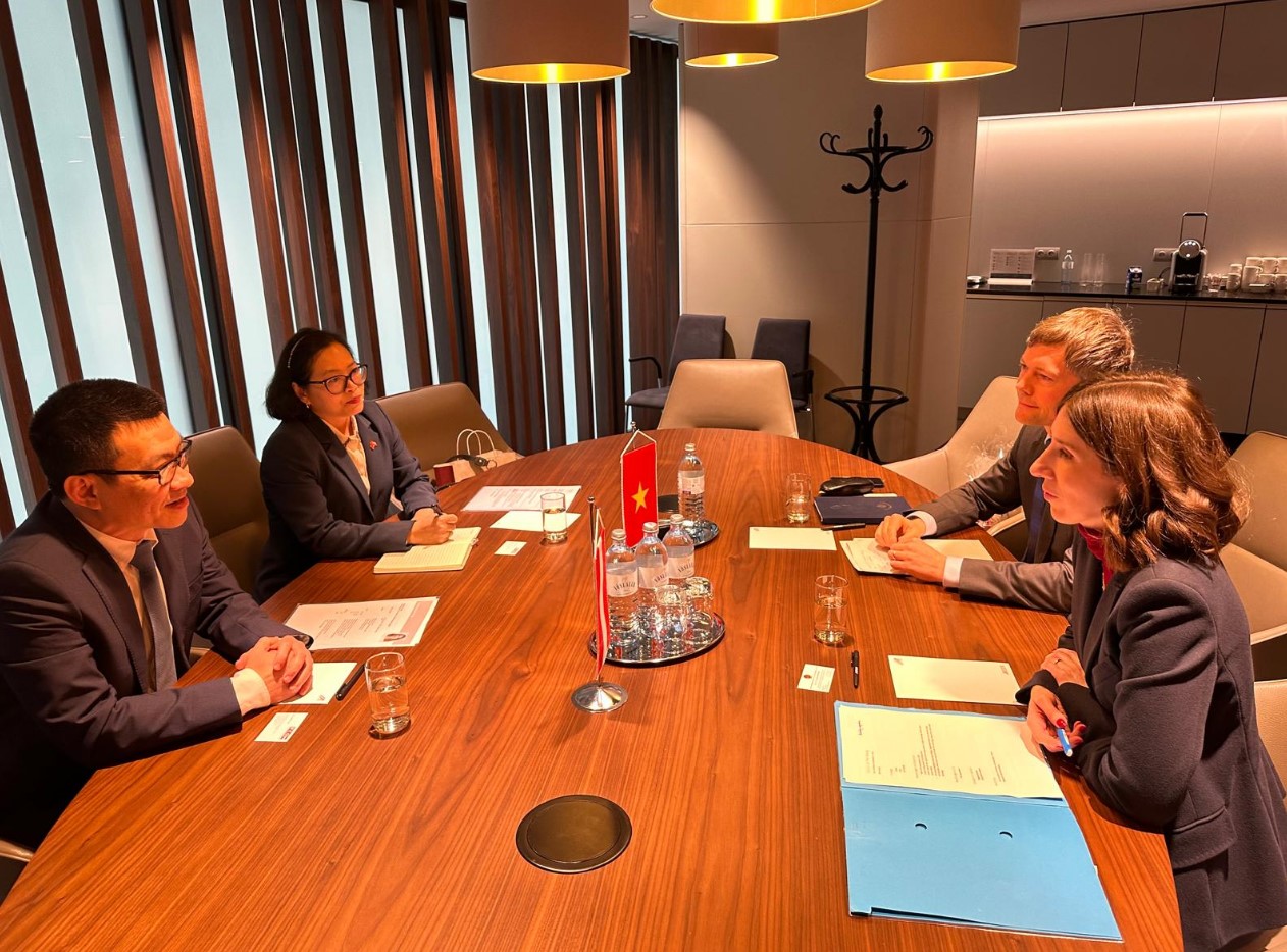 Làm việc với Phòng Kinh tế Liên bang Áo về tiềm năng hợp tác giữa Việt Nam và Áo